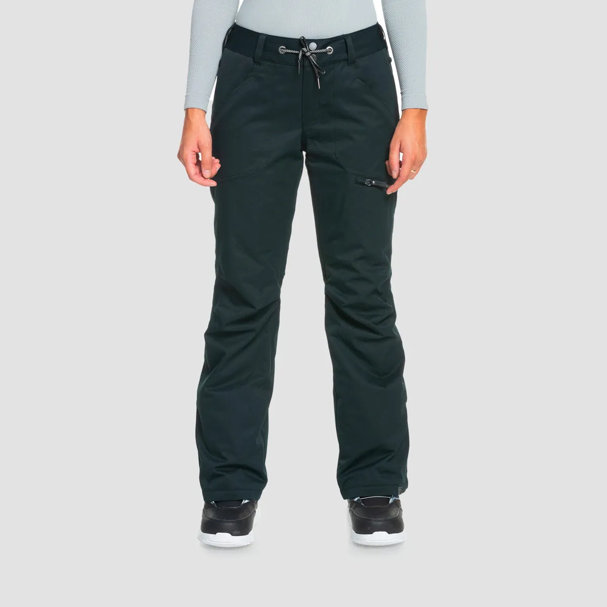 Roxy Nadia Short Snow Pants True Black - Womens