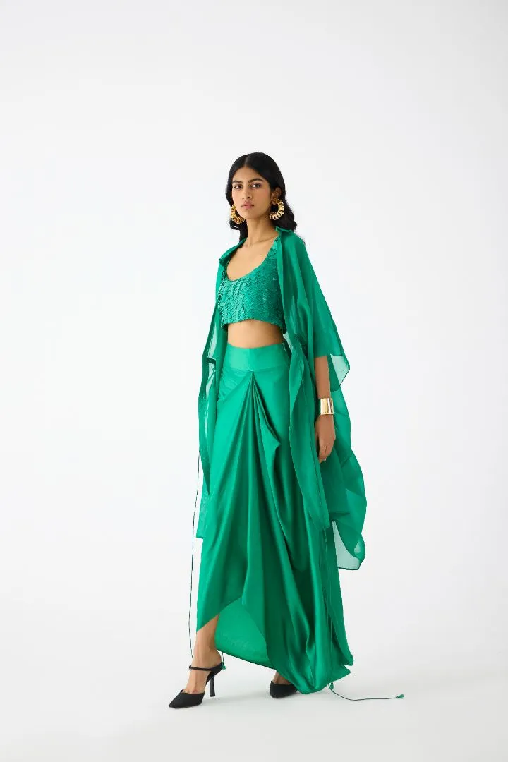 Royal Organza Cape