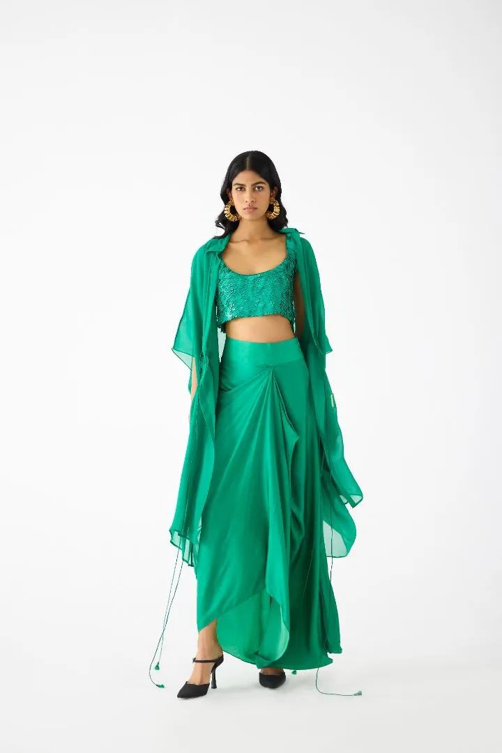Royal Organza Cape
