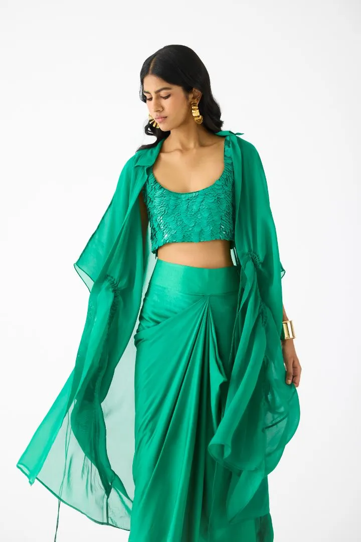 Royal Organza Cape