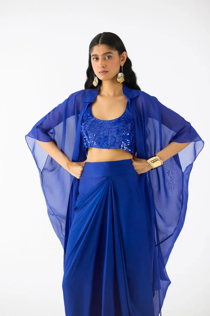 Royal Organza Cape