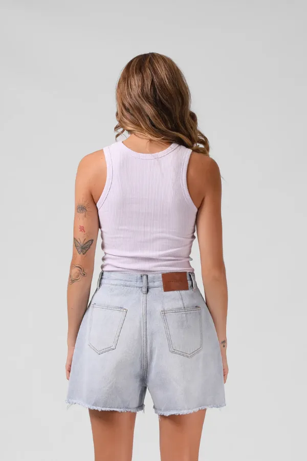RPM Heart Ribbed Singlet
