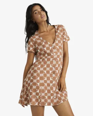 RVCA Healing Understated Dress COPPER