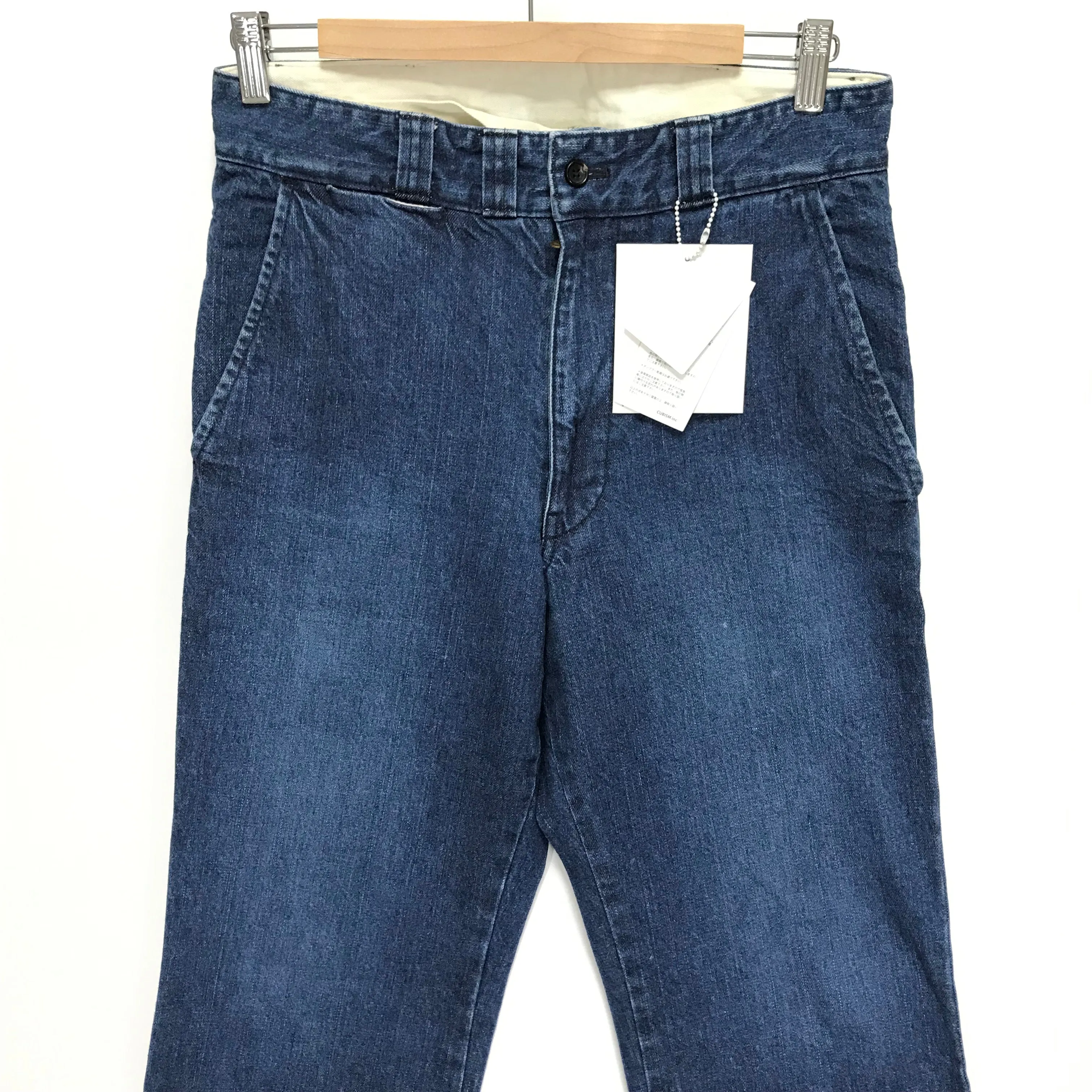 [S] Visvim Woolworth Denim Pants Blue
