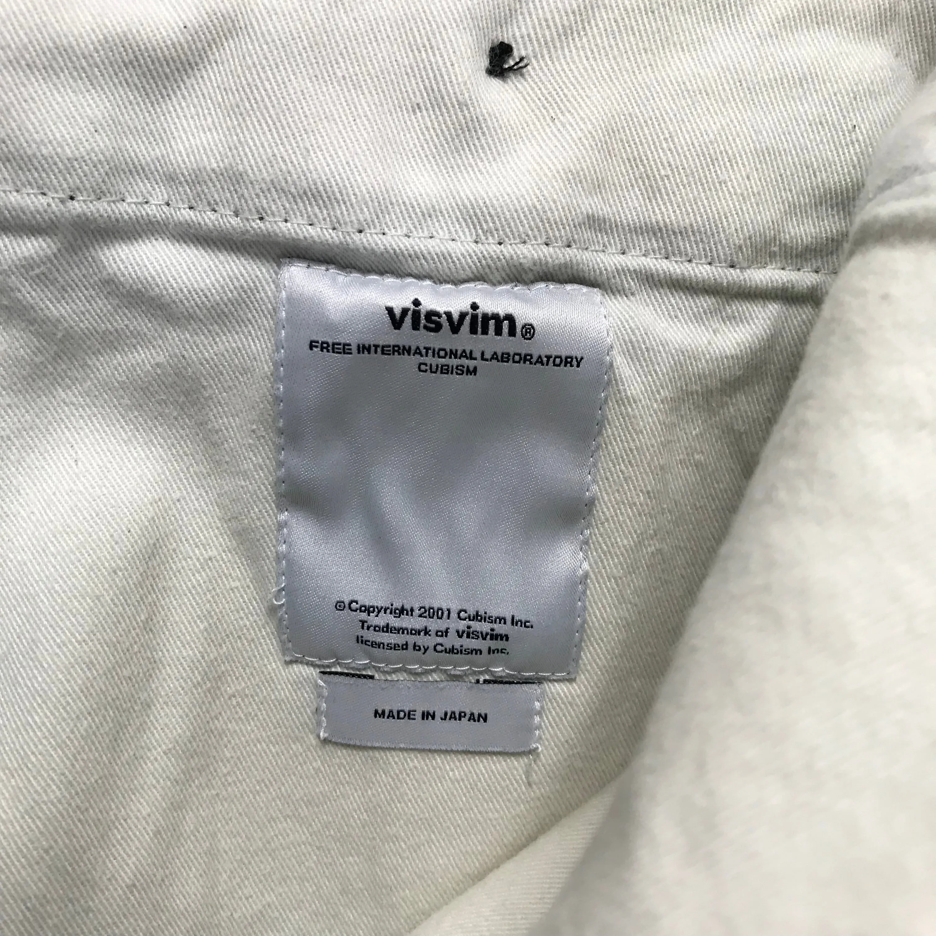 [S] Visvim Woolworth Denim Pants Blue