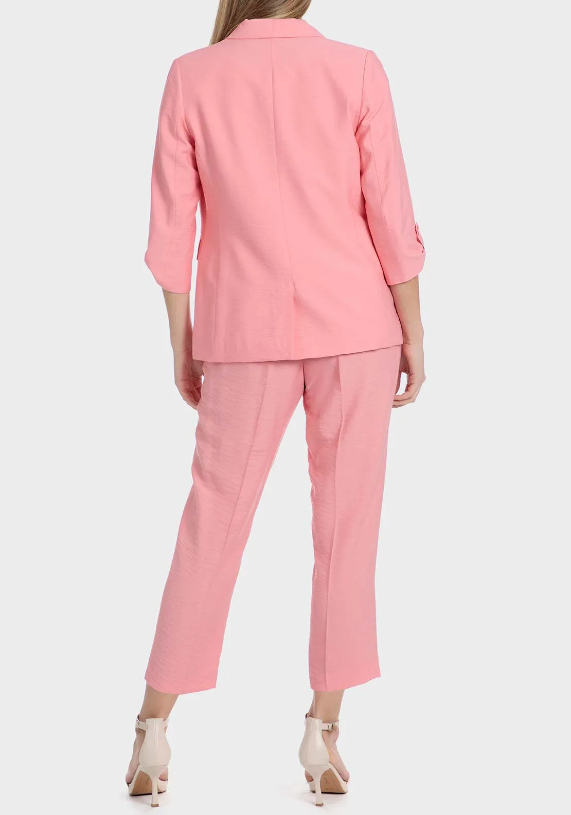Salmon coloured blazer - Pink