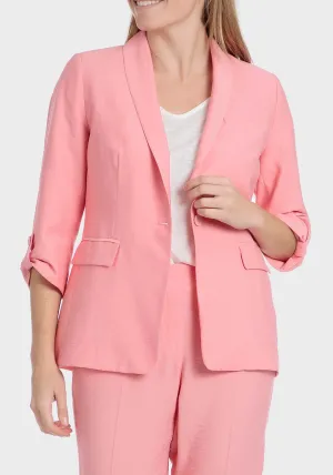 Salmon coloured blazer - Pink