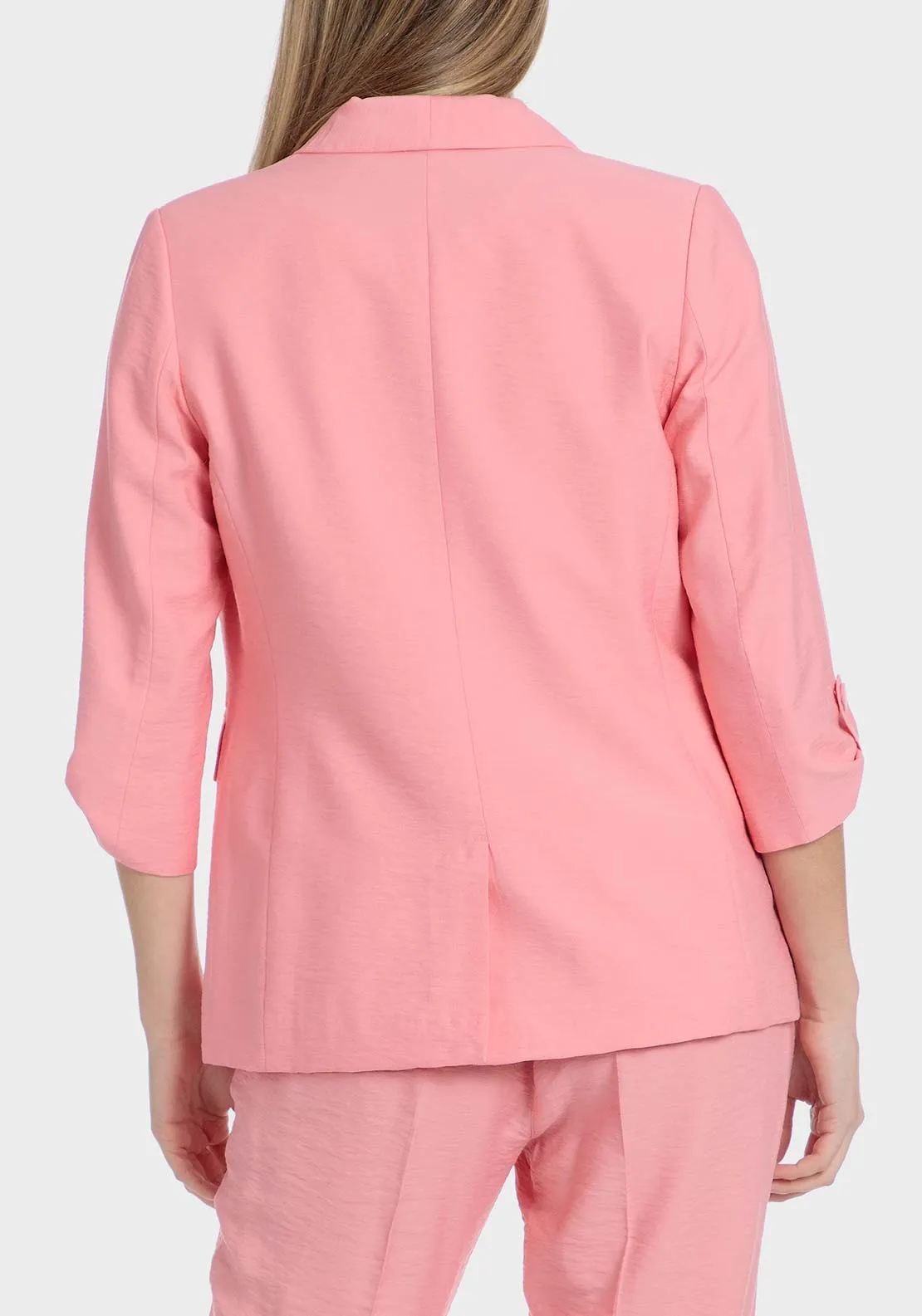 Salmon coloured blazer - Pink