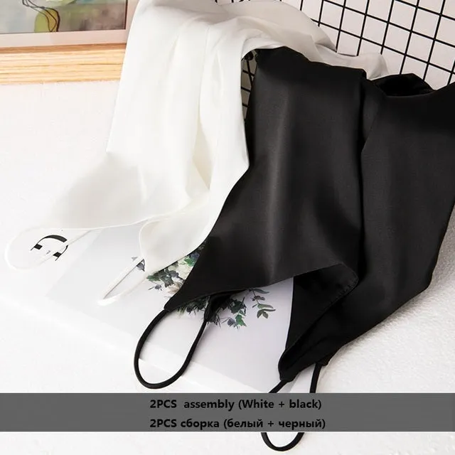 SatinGlow Crop Tank