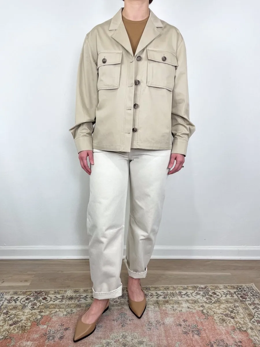 Sawyer Shirt Jacket in Oatmeal
