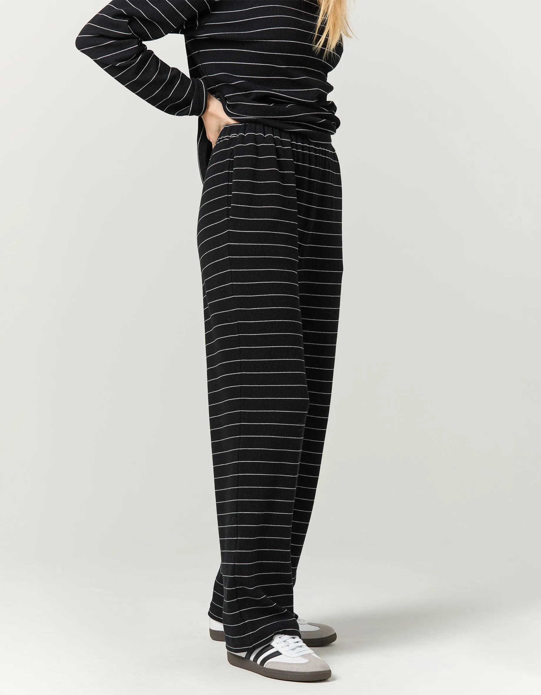 Scott Pant - Black Stripe