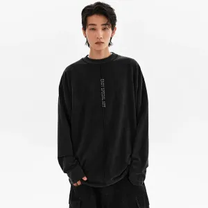 Seam Detail Long Sleeve Tee