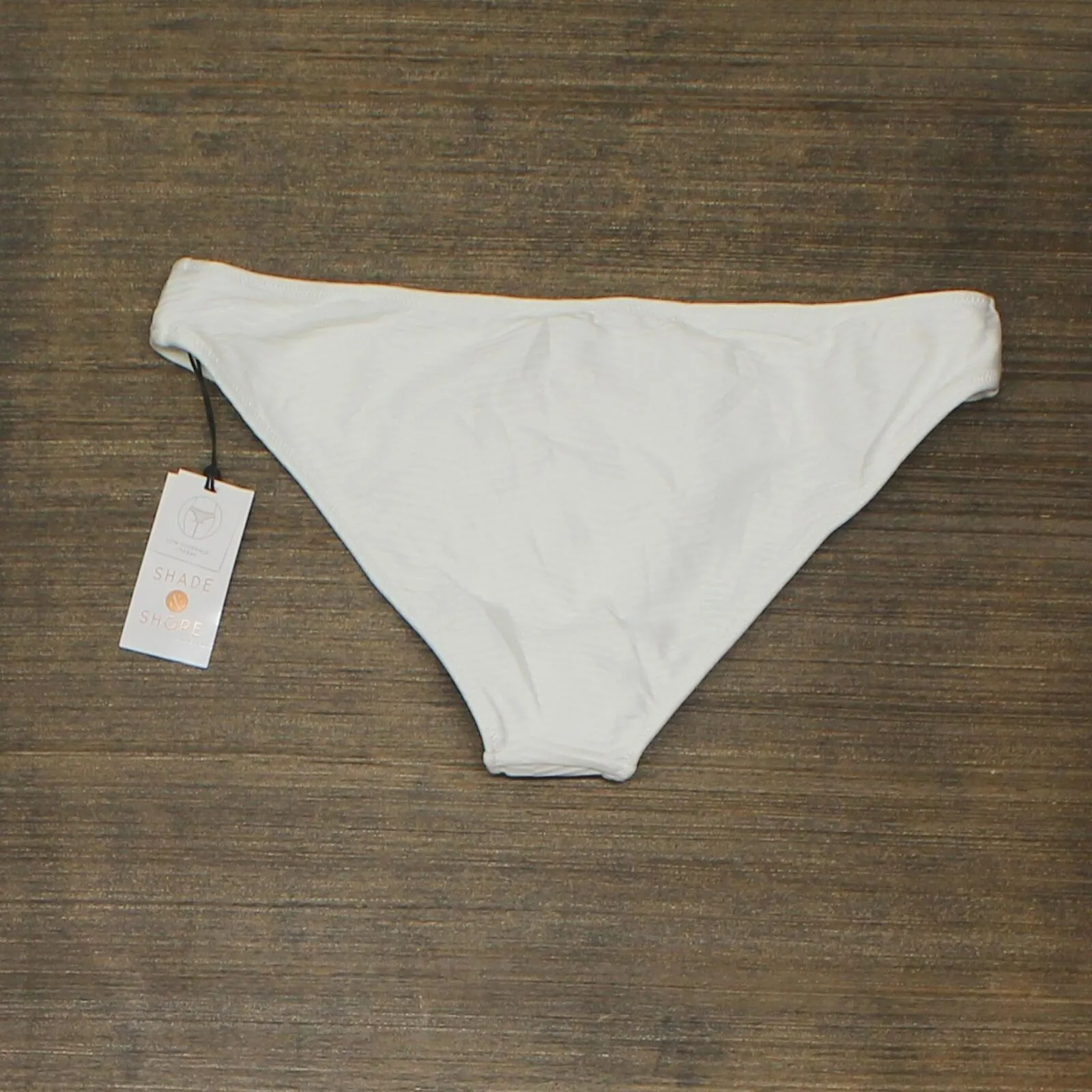Shade & Shore Women's Ribbed Cheeky Bikini Bottom AFP14