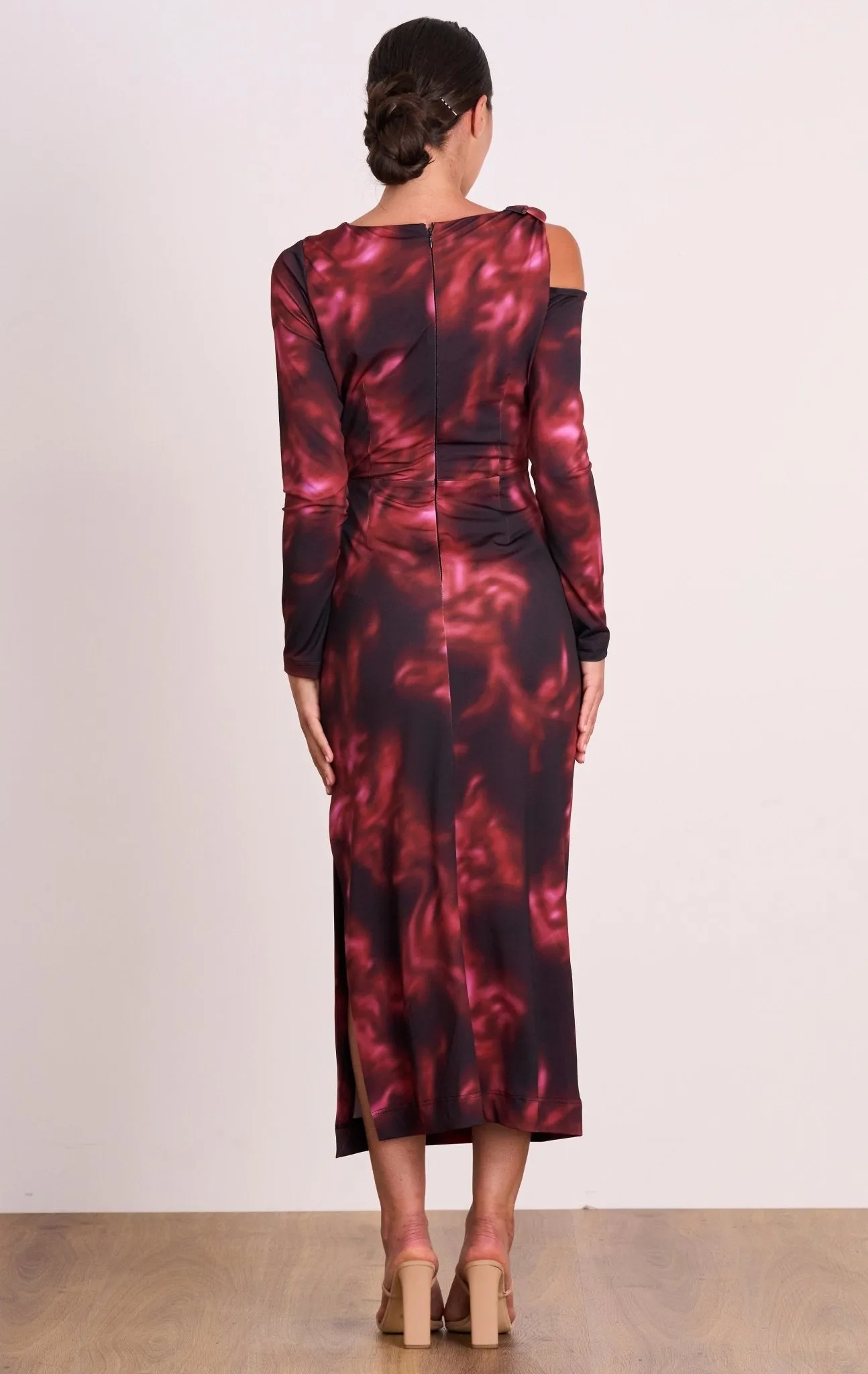 Shadows Midi Dress