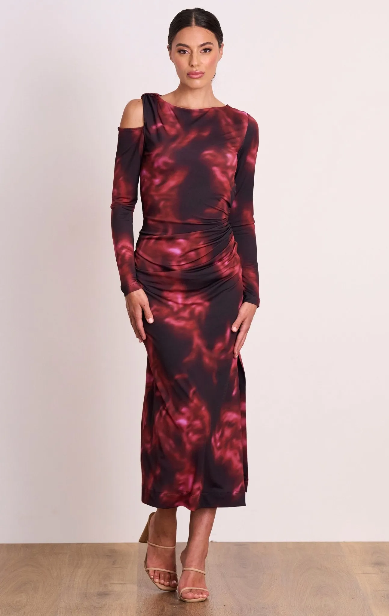Shadows Midi Dress