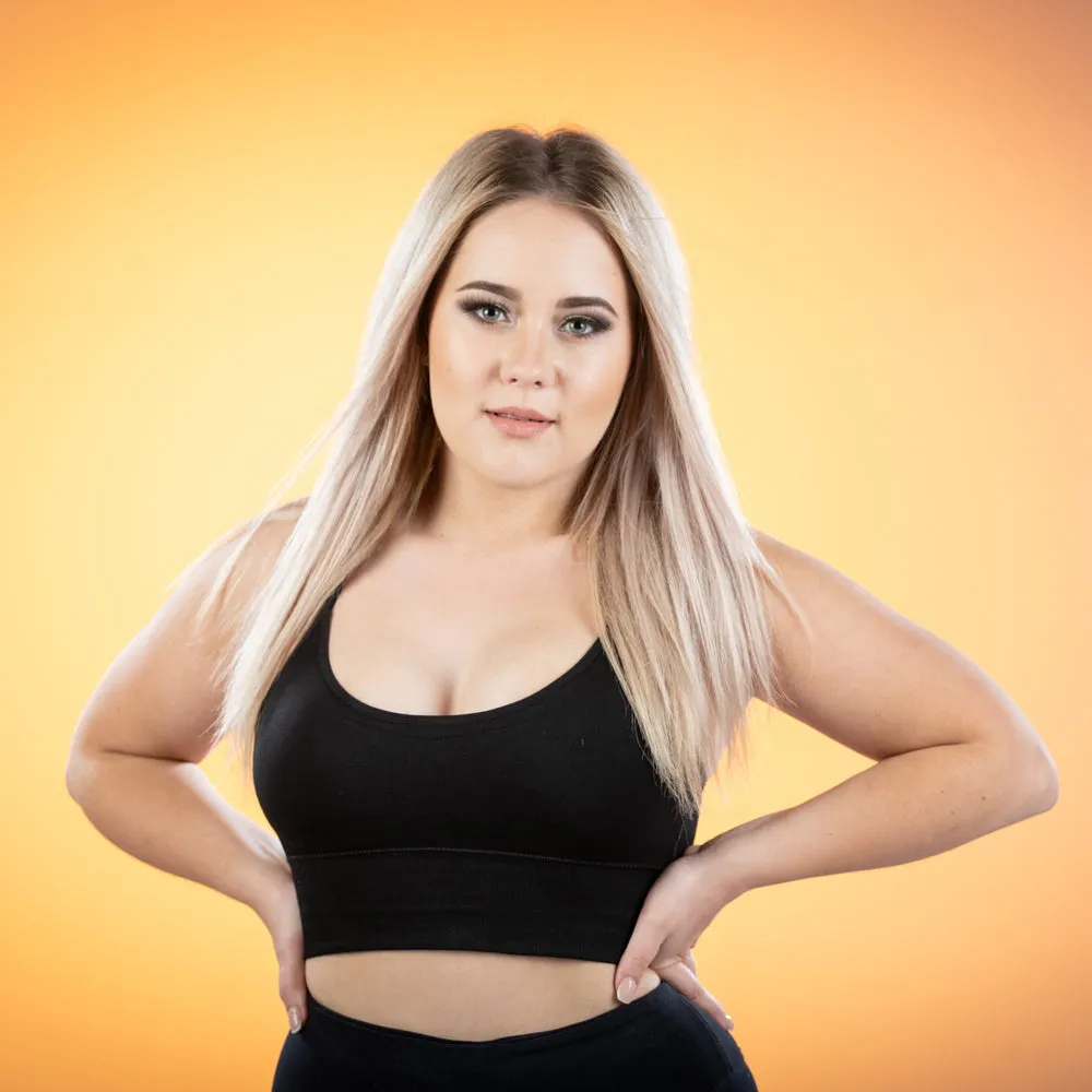 Shapewear TNG Cami padded  croptop- black