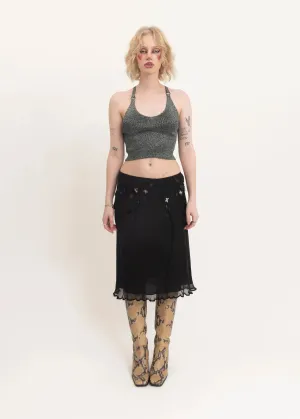 Silk bias cut faerie skirt