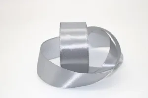 Silver, 03 single face Ribbon available in 15, 20, 25, 40, and 50 mm for Ribbon Skirts, Shirts, Crafts, Weddings and gifts