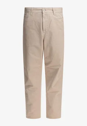 Single-Knee Straight-Leg Pants