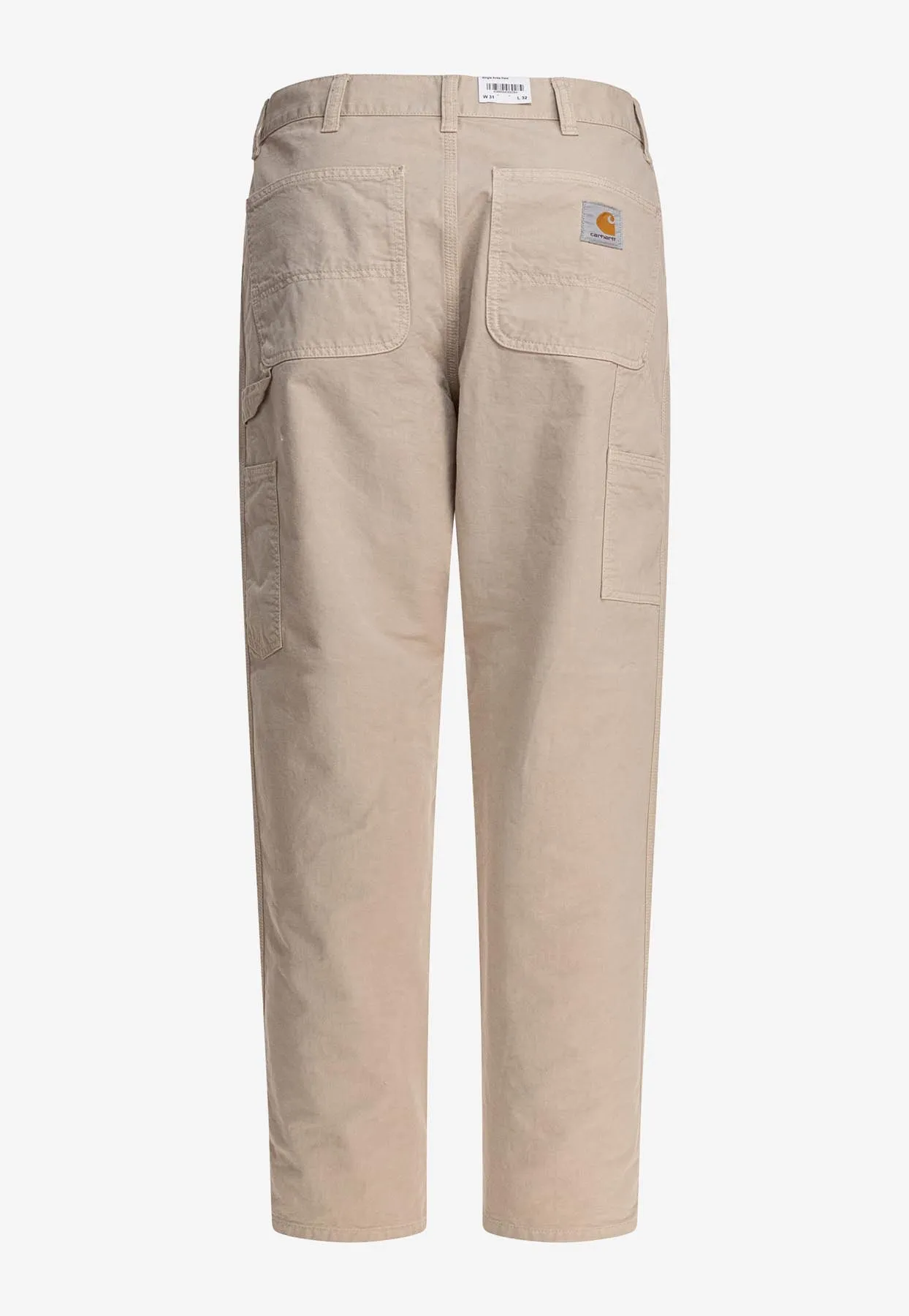 Single-Knee Straight-Leg Pants