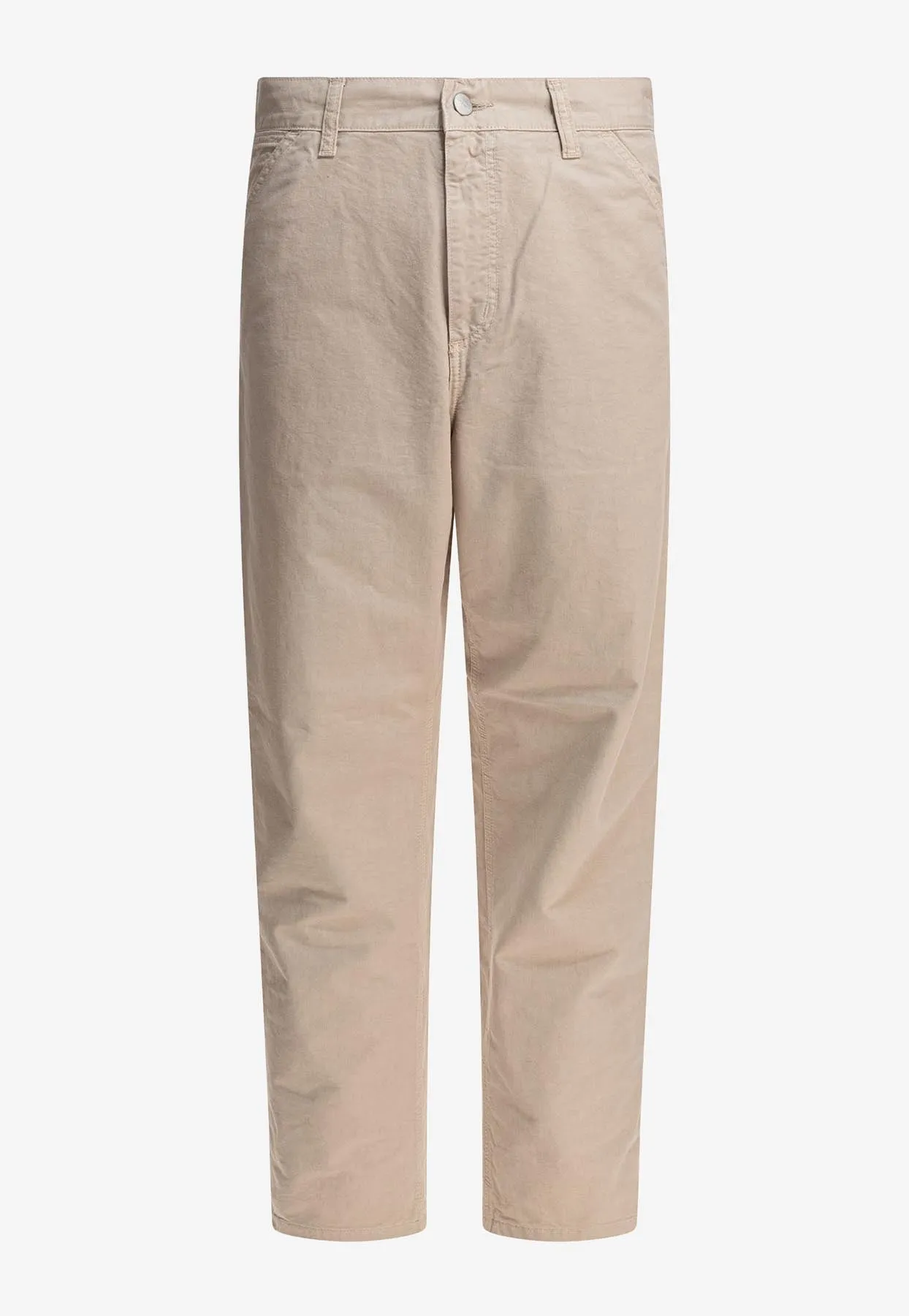 Single-Knee Straight-Leg Pants
