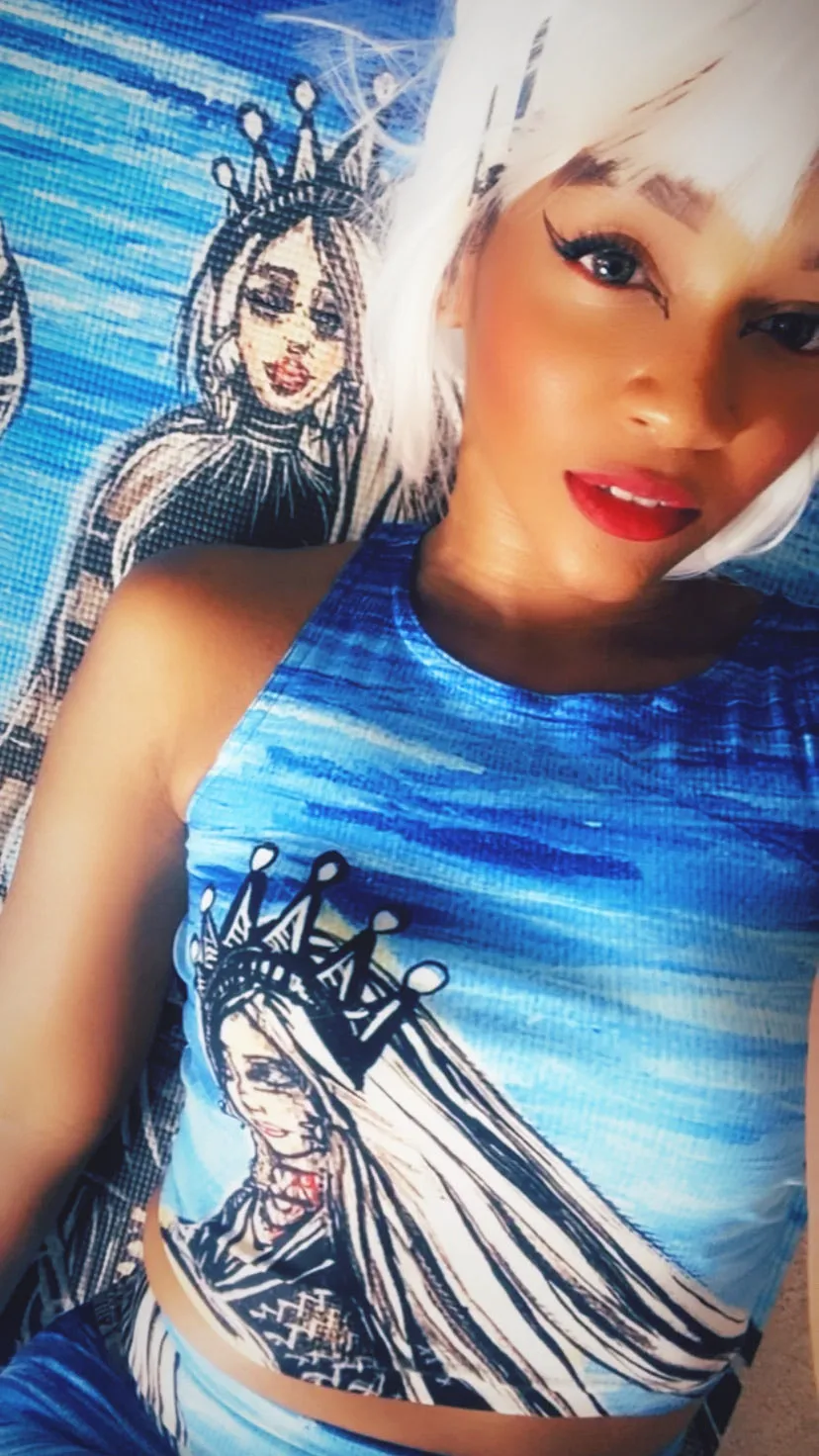 Stand Your Ground Athletic Crop Top