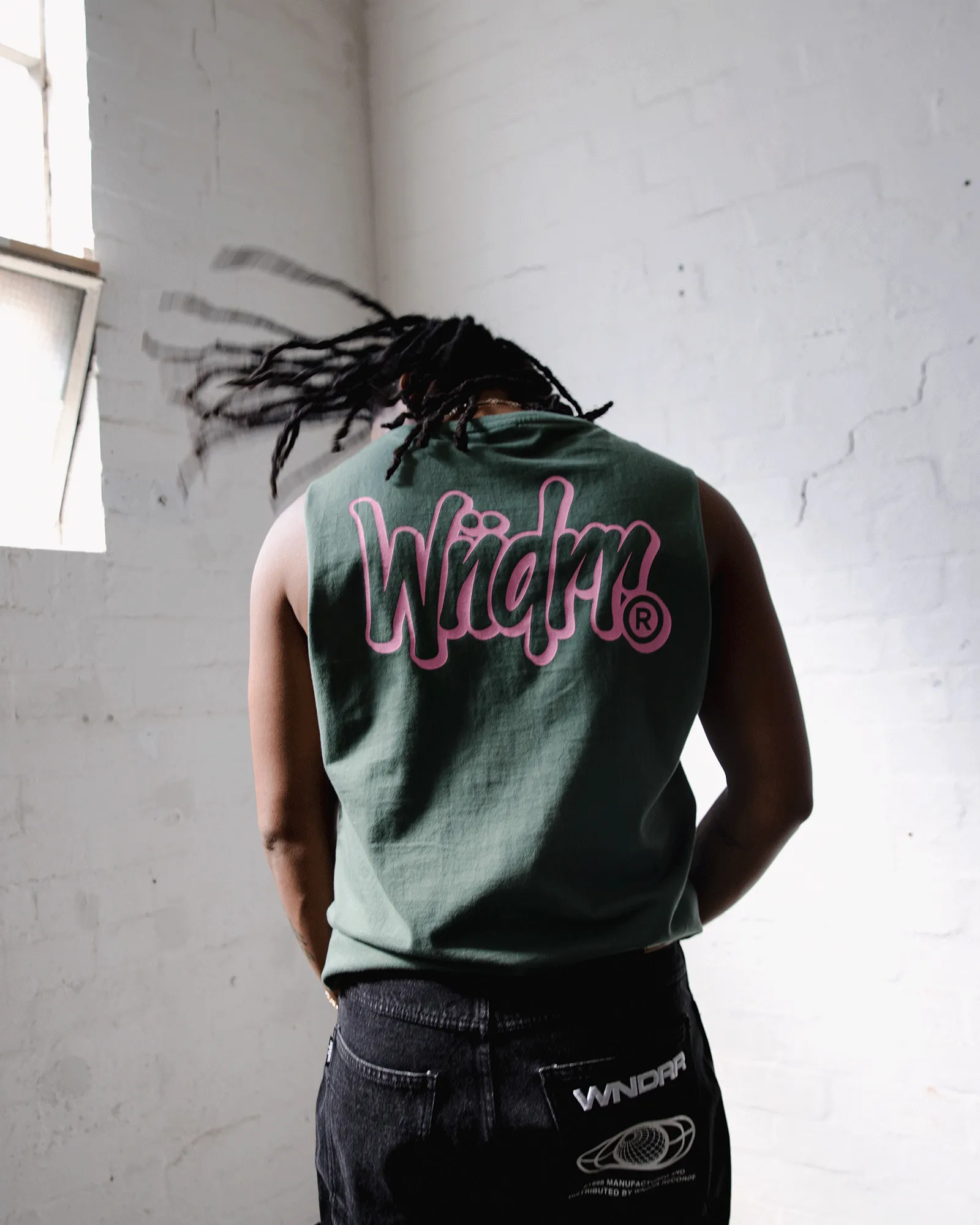 STARTER MUSCLE TOP - DARK GREEN