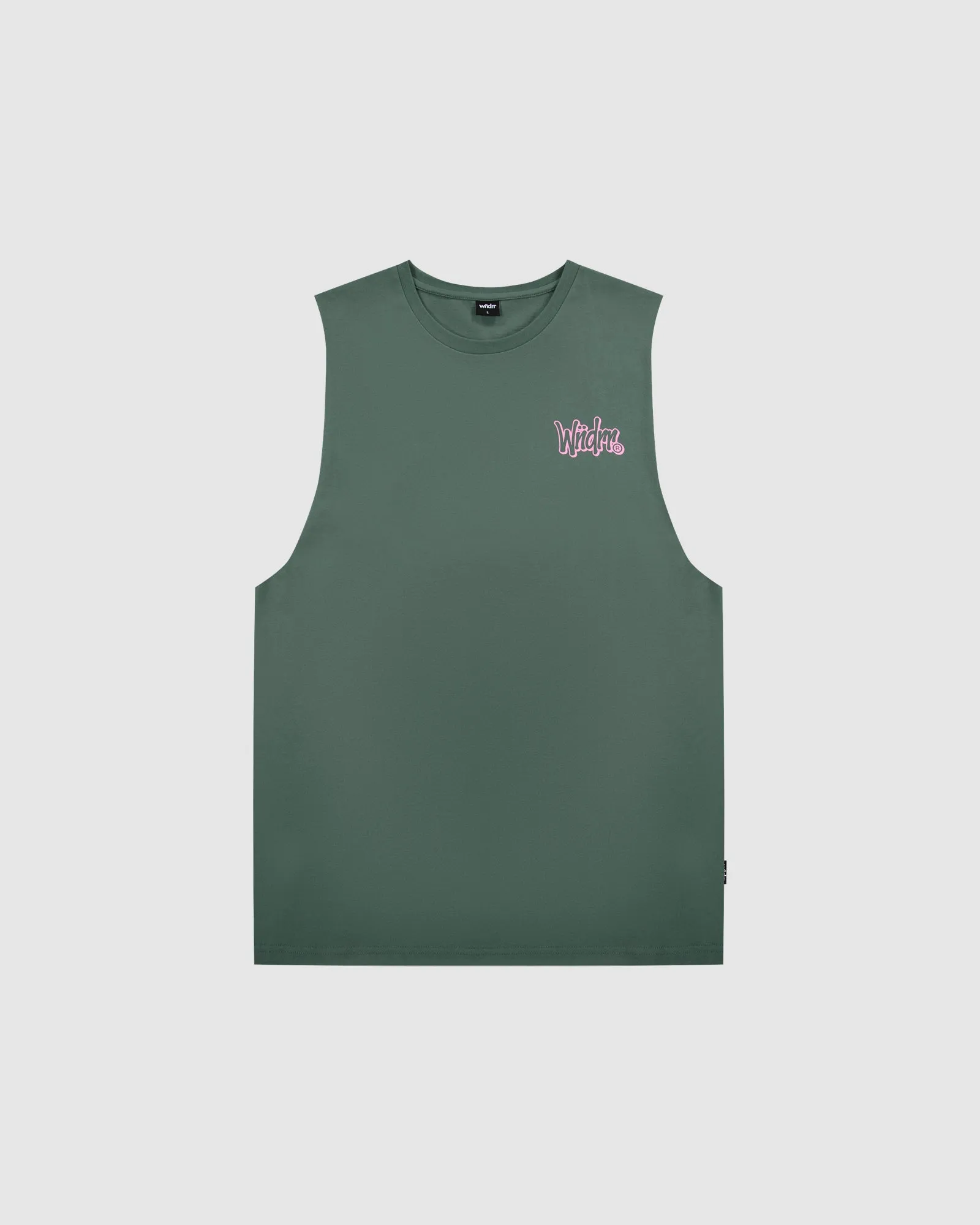 STARTER MUSCLE TOP - DARK GREEN