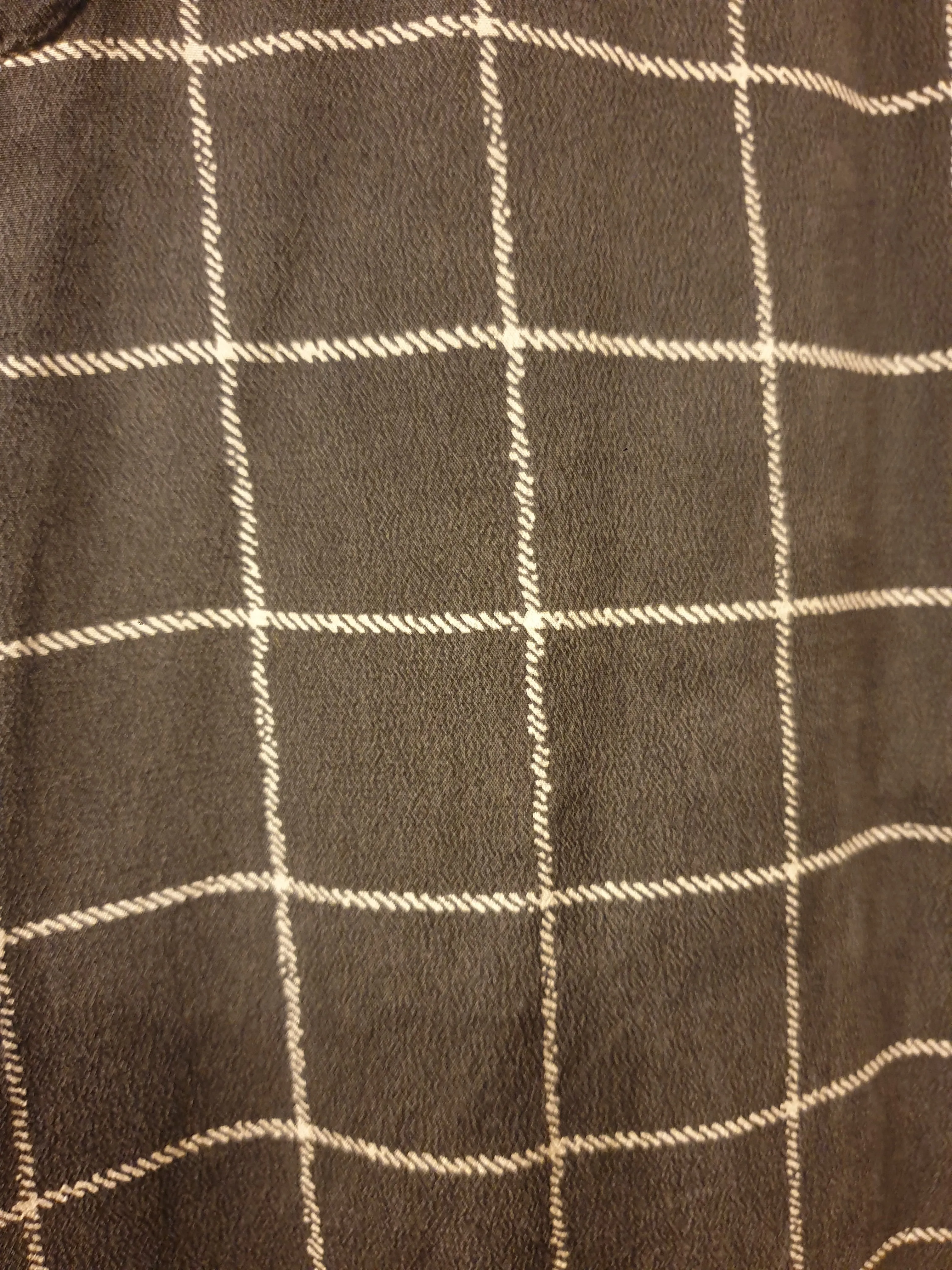 Steven Alan 100% silk black and white check pants size 2, best fits 8