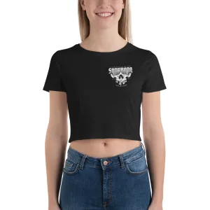 StinkBone Skull Women’s Crop Tee