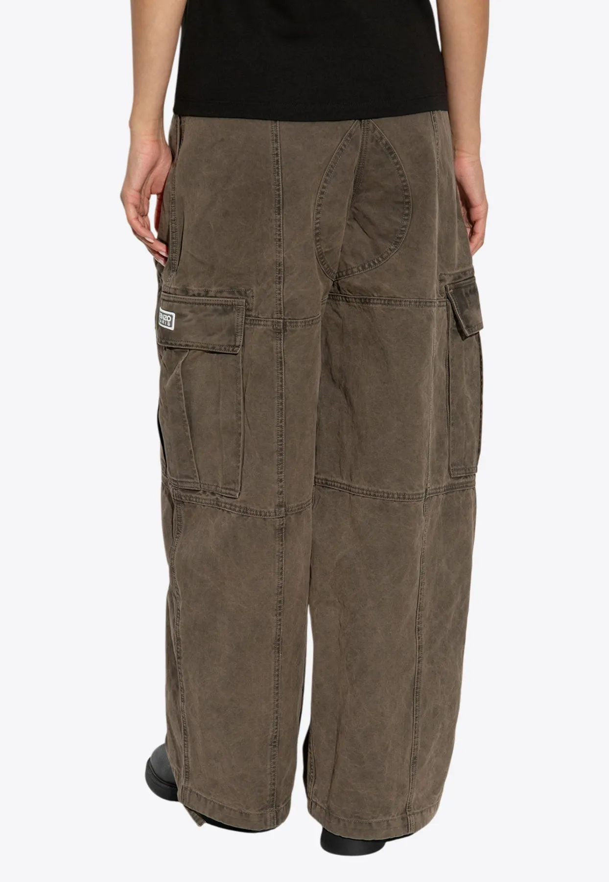 Straight-Leg Cargo Pants