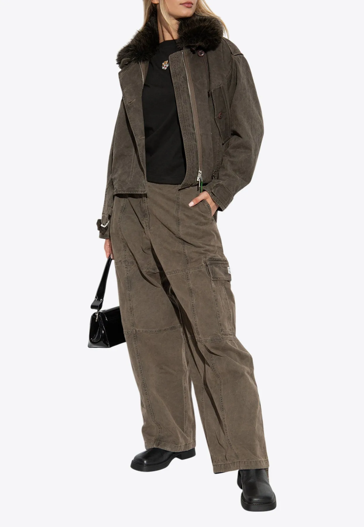 Straight-Leg Cargo Pants
