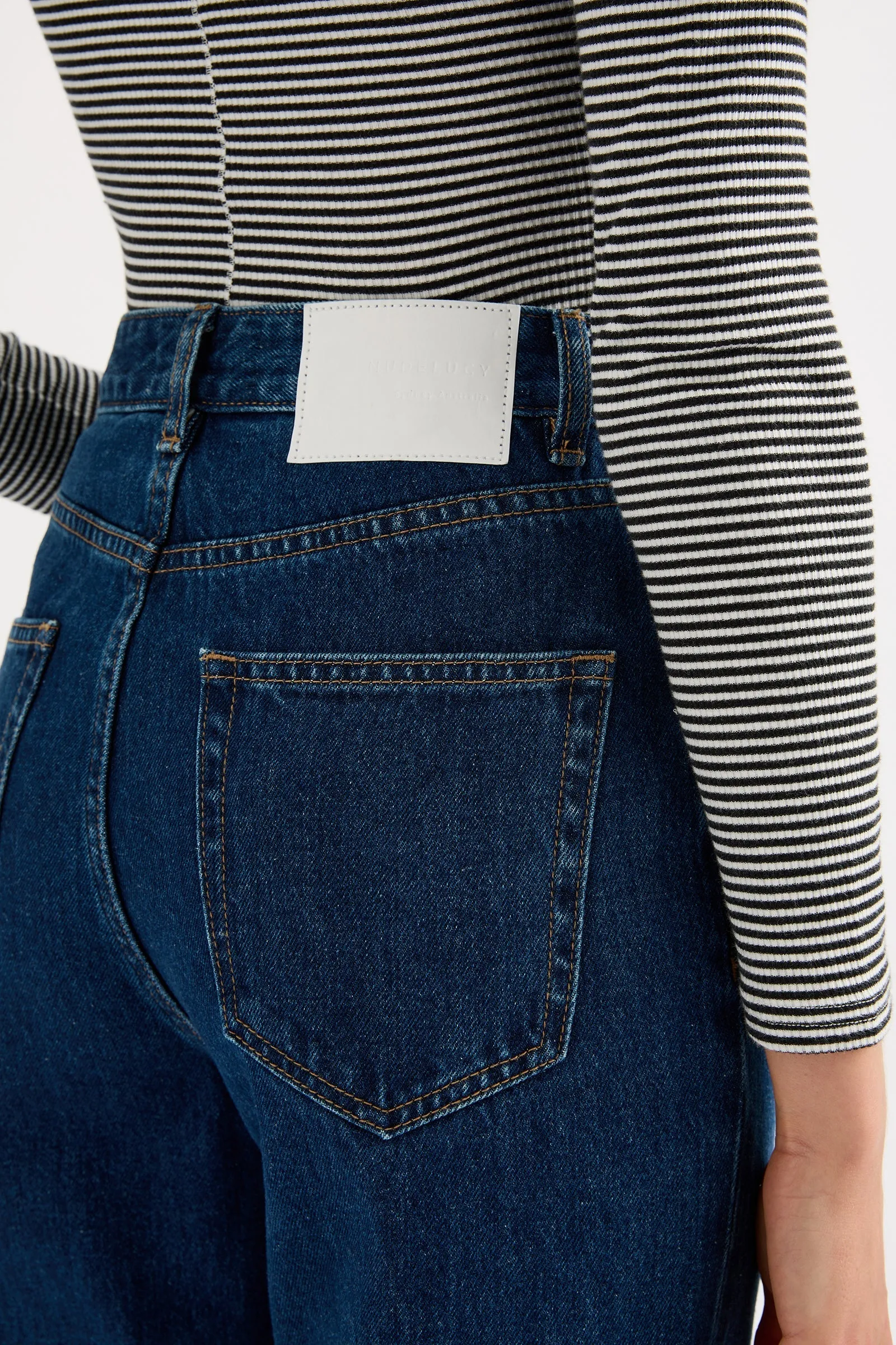Straight Leg Jean Force Blue