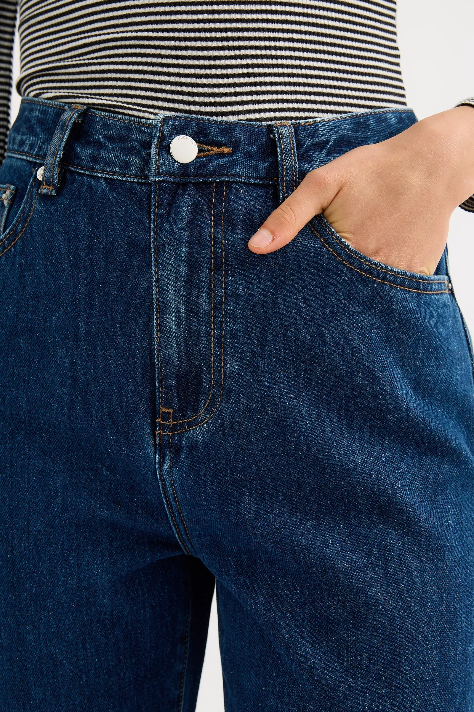 Straight Leg Jean Force Blue