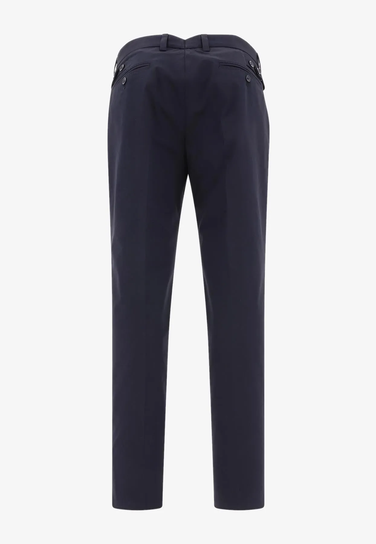 Straight-Leg Tailored Pants