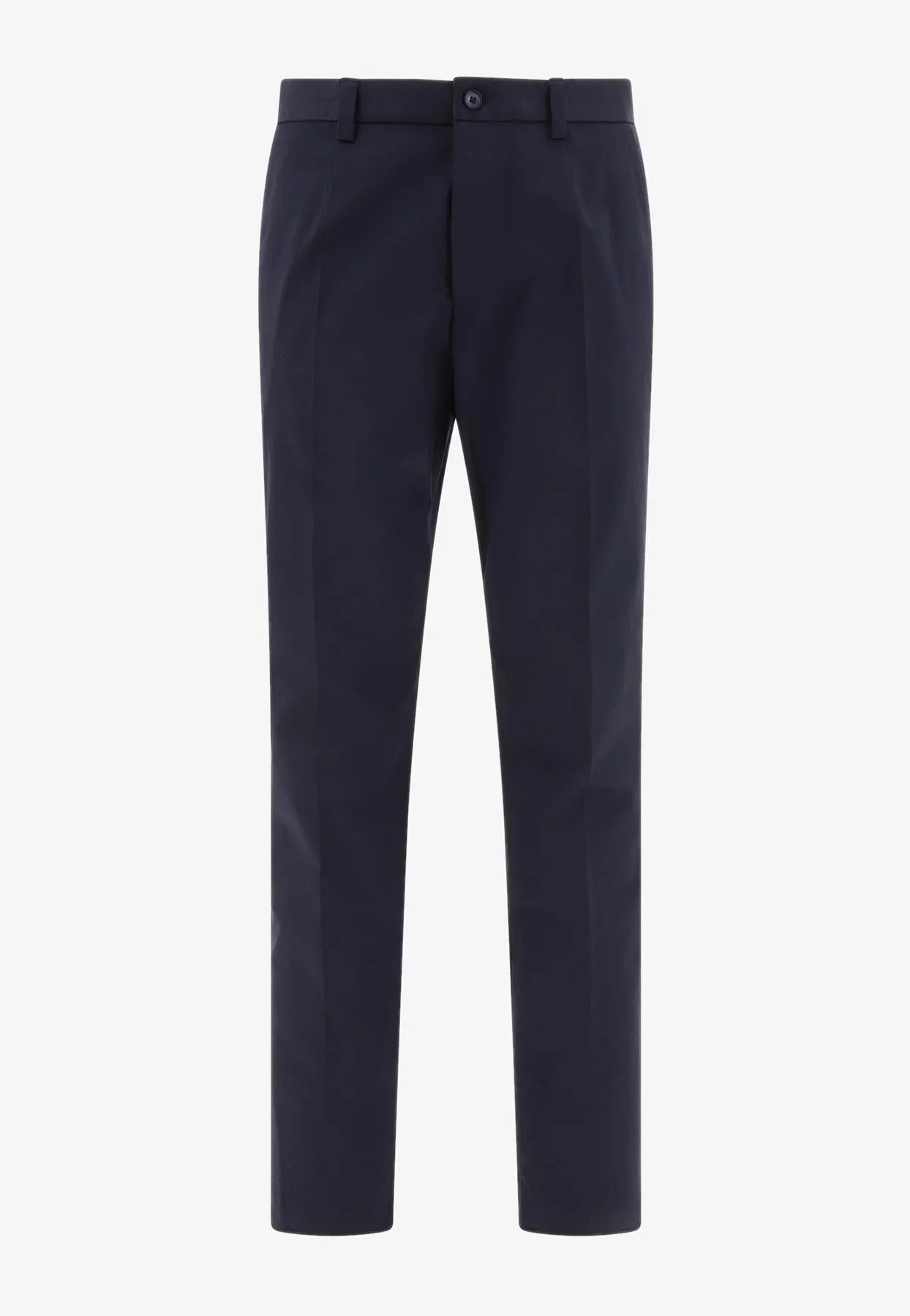 Straight-Leg Tailored Pants