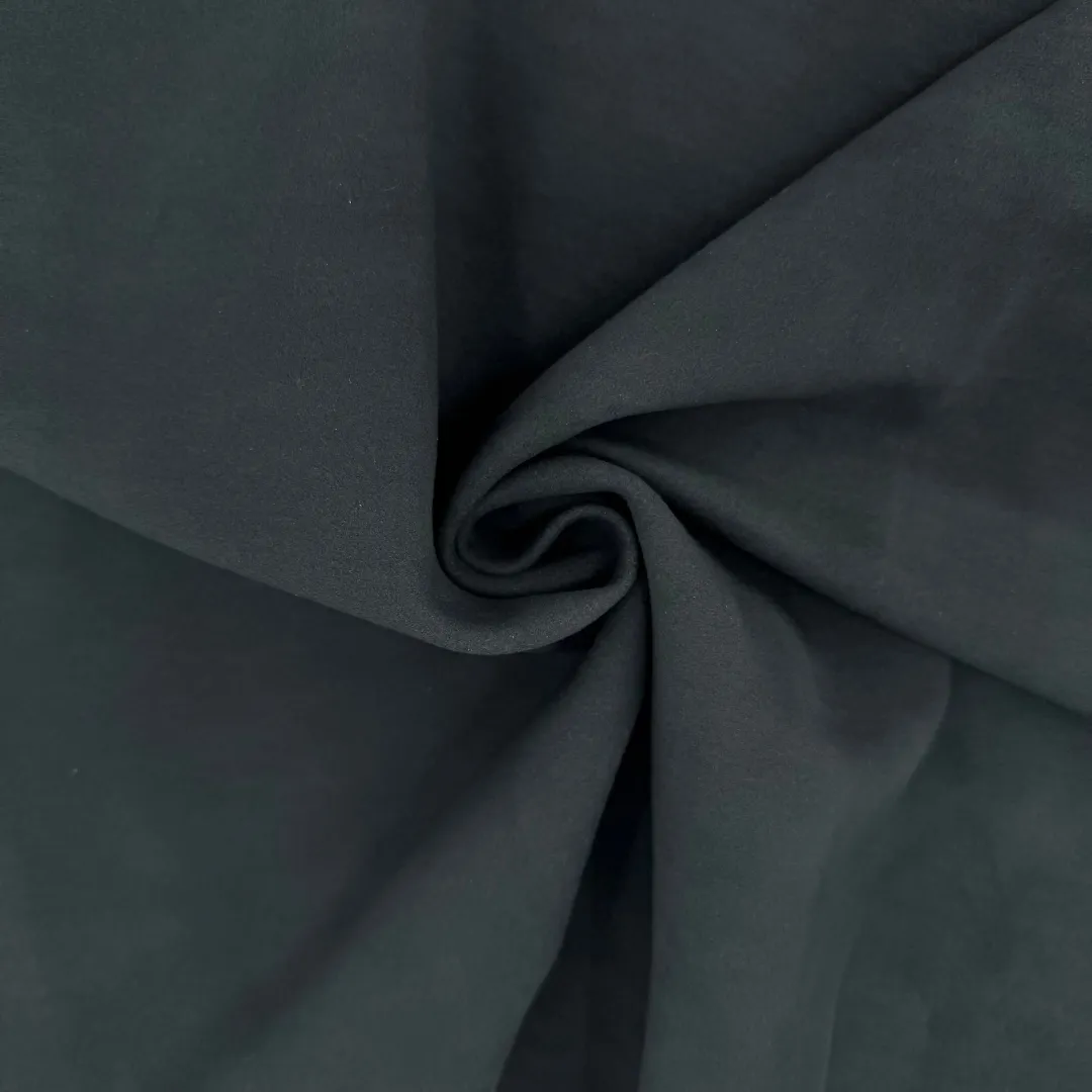 Stretch Suede | Slate Blue