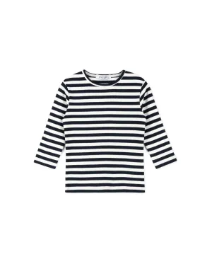 Striped Ribbed Tee