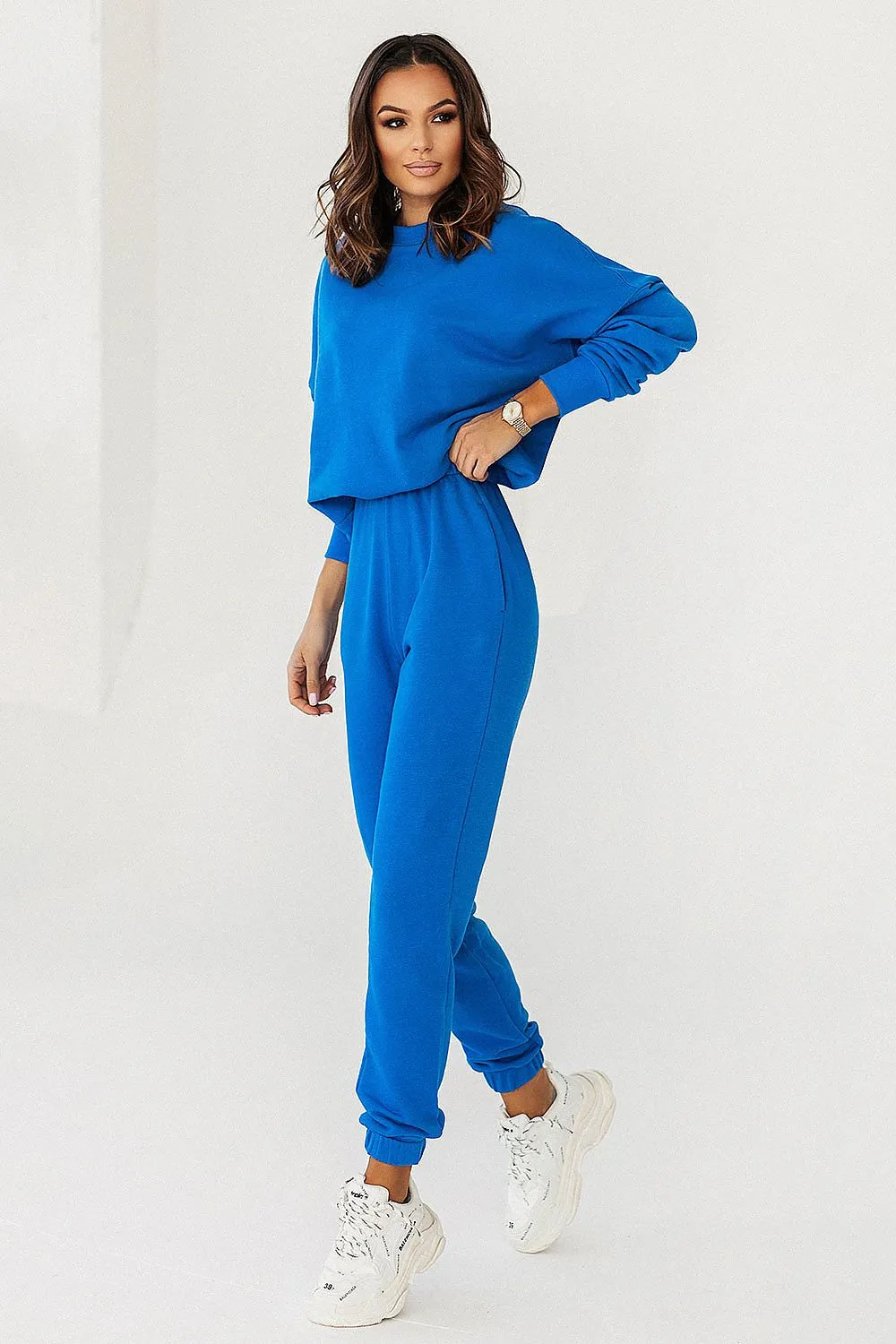 Tailored Jogger Trousers with Drawstring