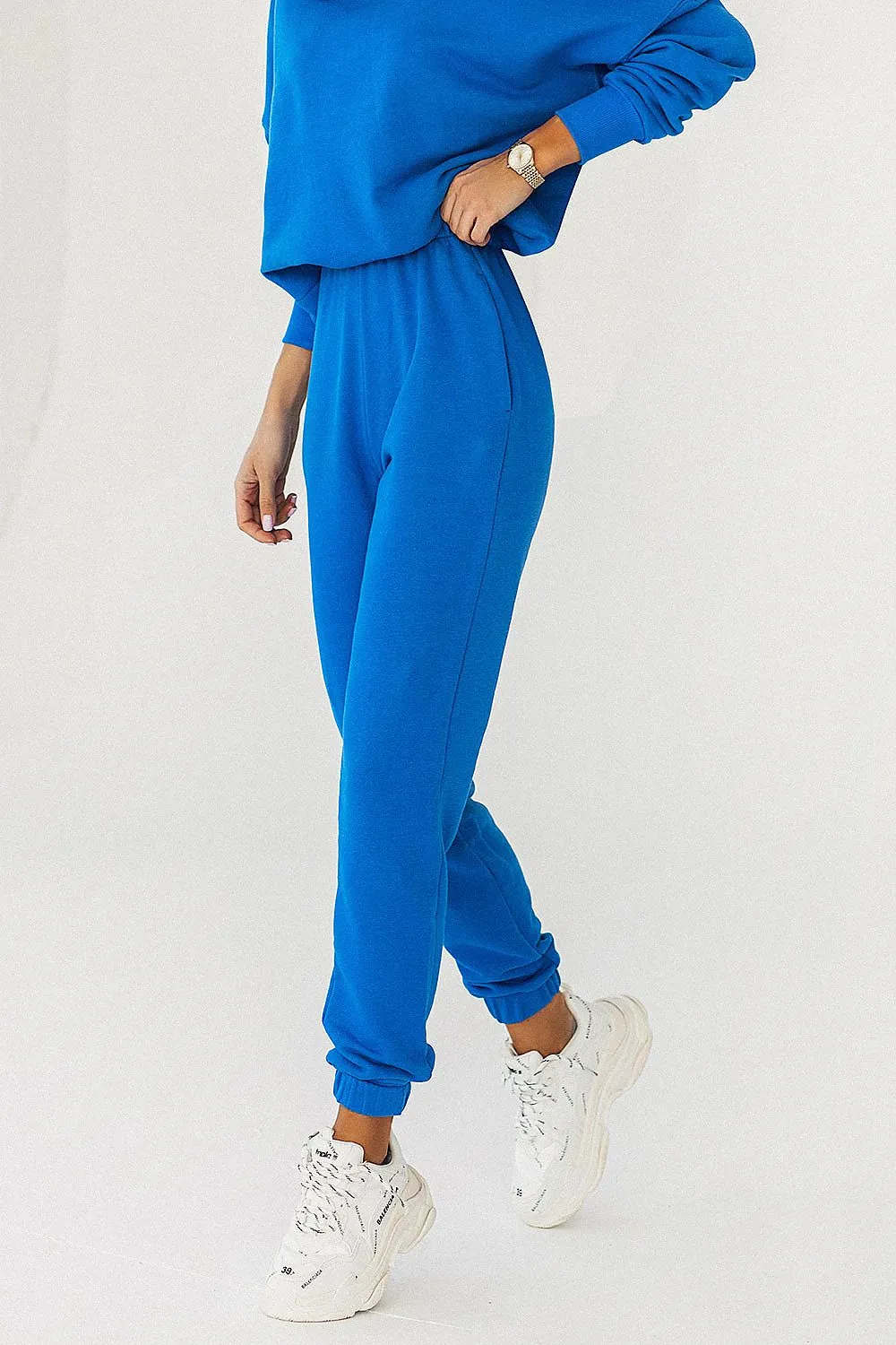 Tailored Jogger Trousers with Drawstring