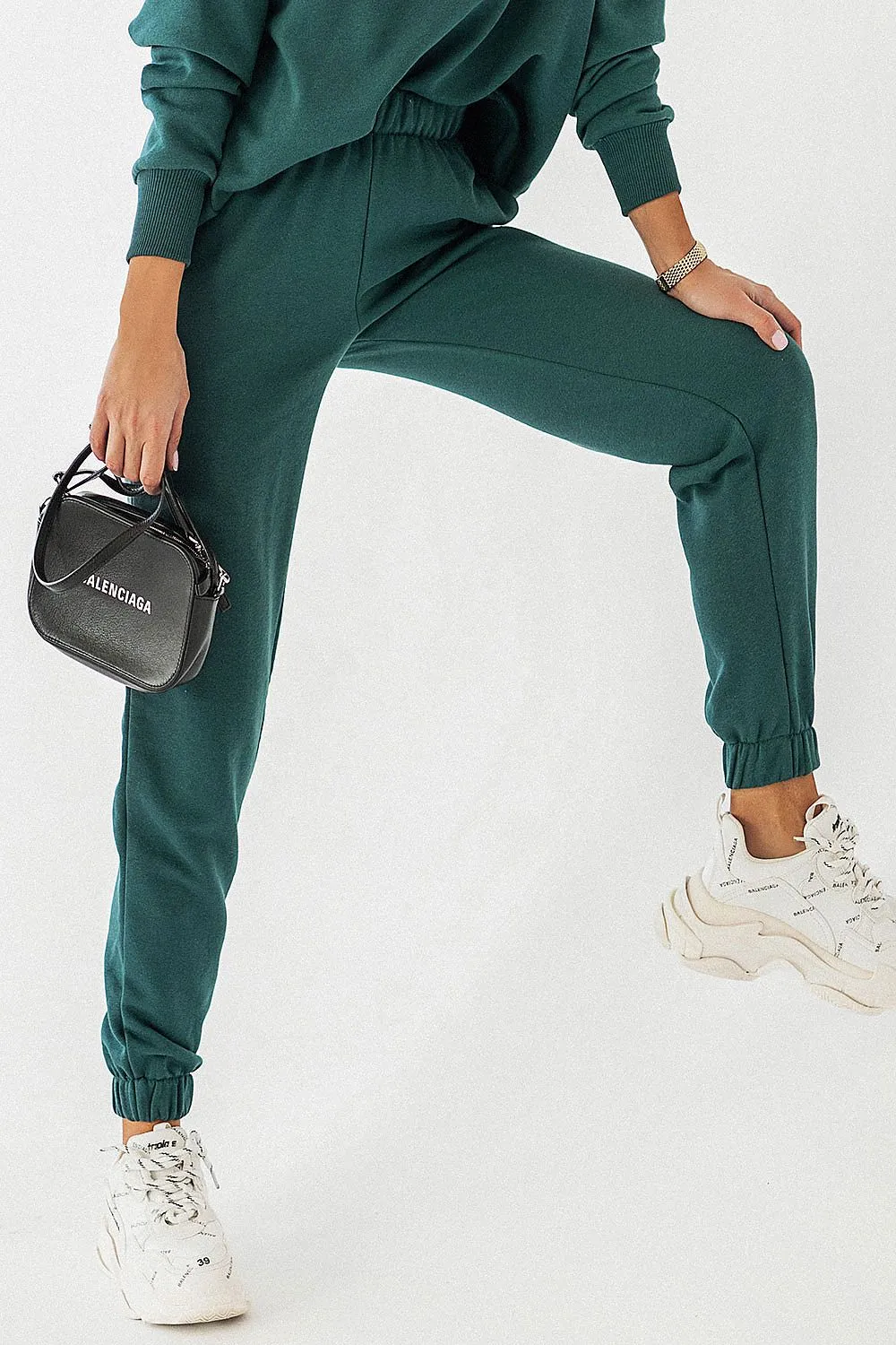 Tailored Jogger Trousers with Drawstring