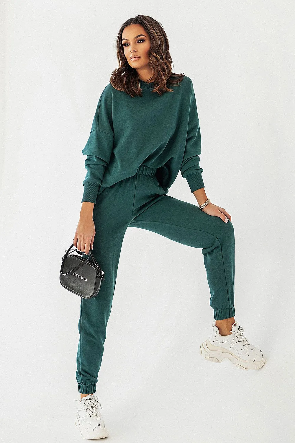 Tailored Jogger Trousers with Drawstring