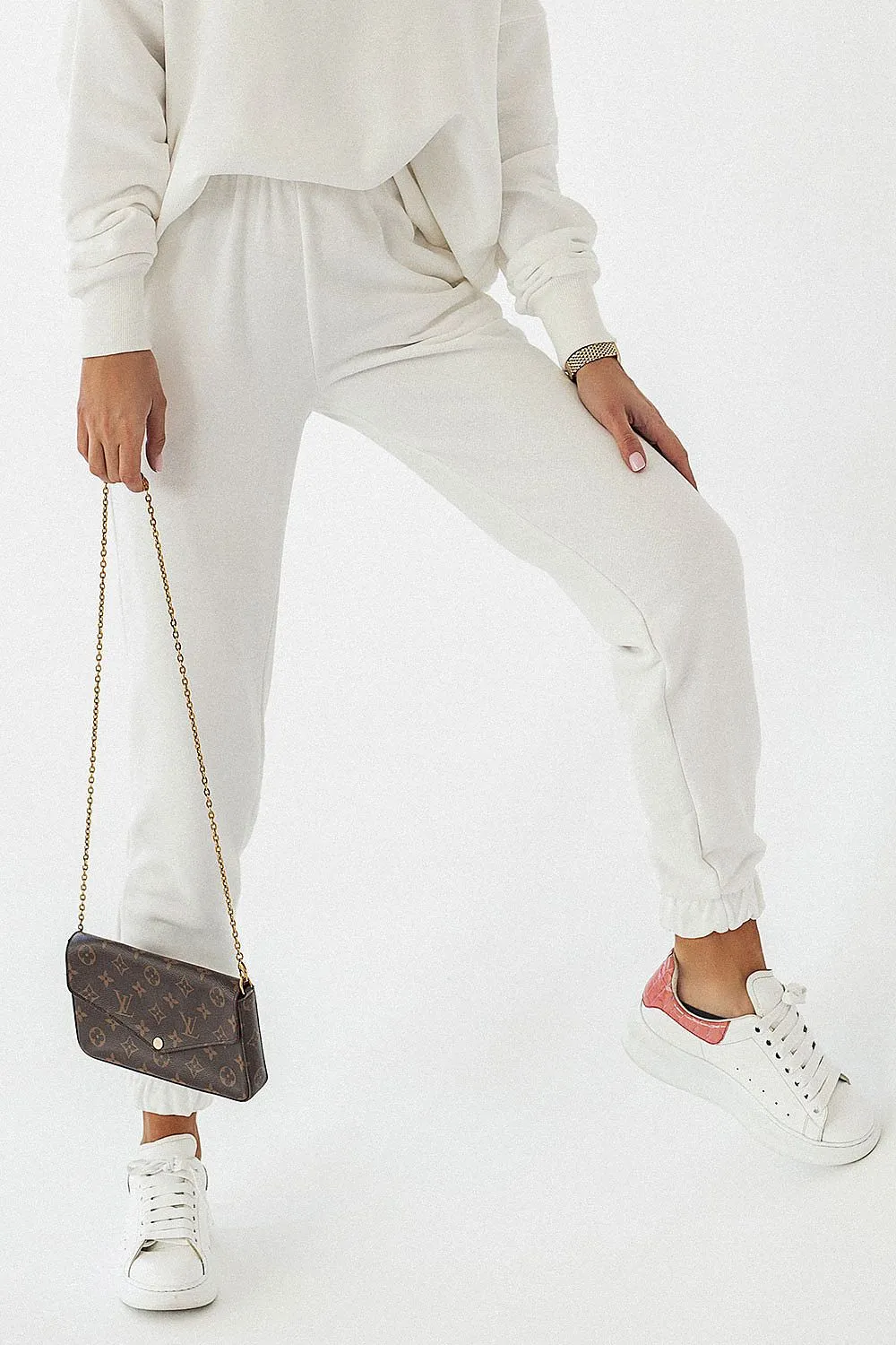 Tailored Jogger Trousers with Drawstring