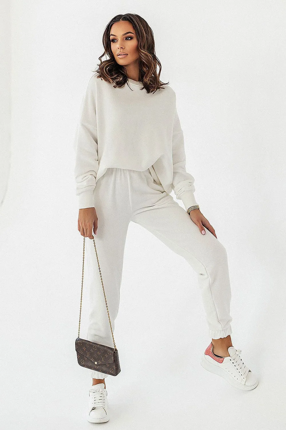 Tailored Jogger Trousers with Drawstring