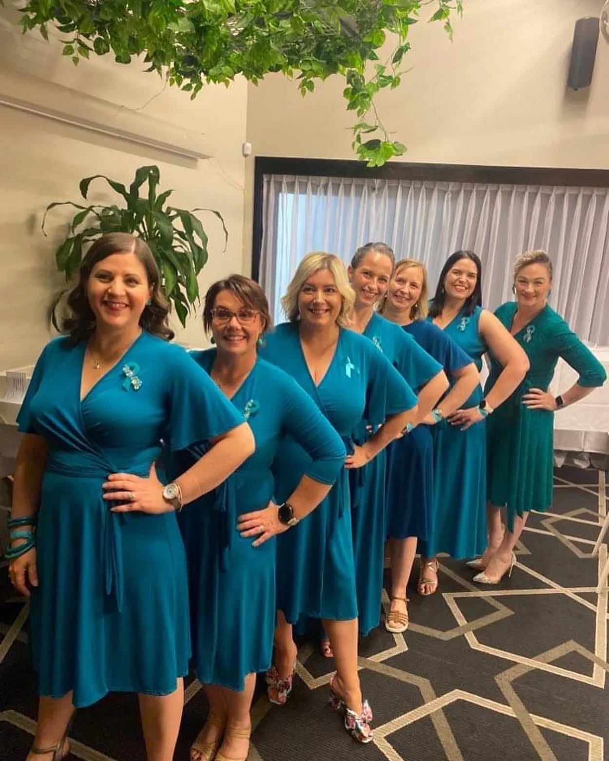 Teal - Wrap Dress