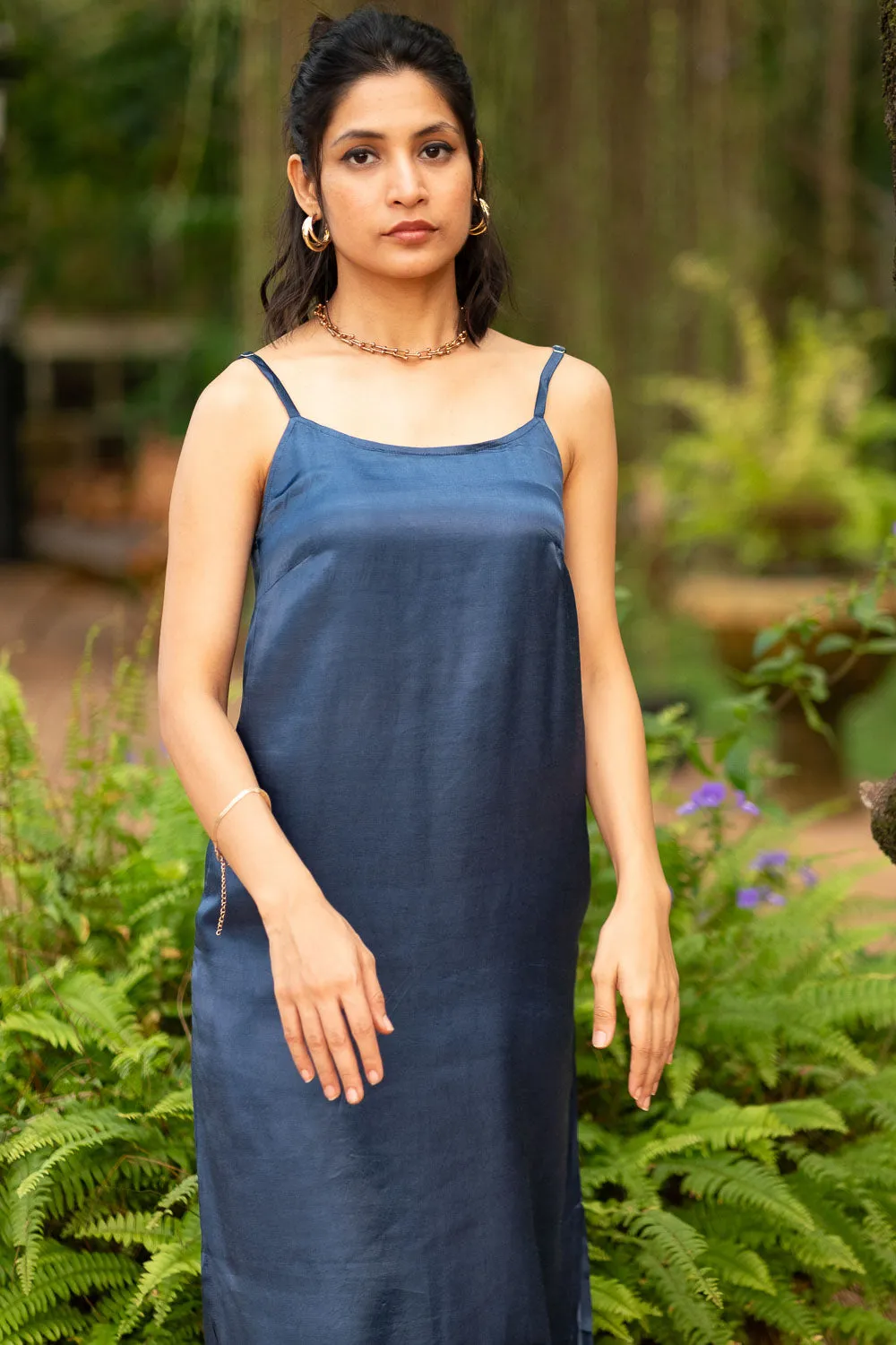 The Modal Satin Slip Dress