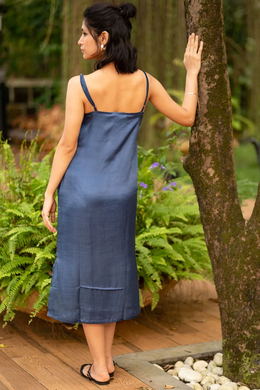 The Modal Satin Slip Dress