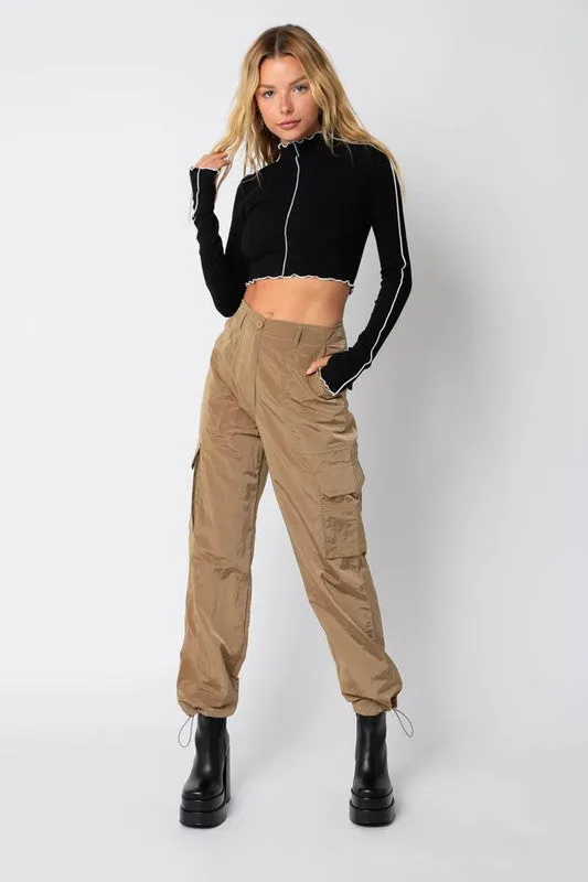The Rhea top- Black