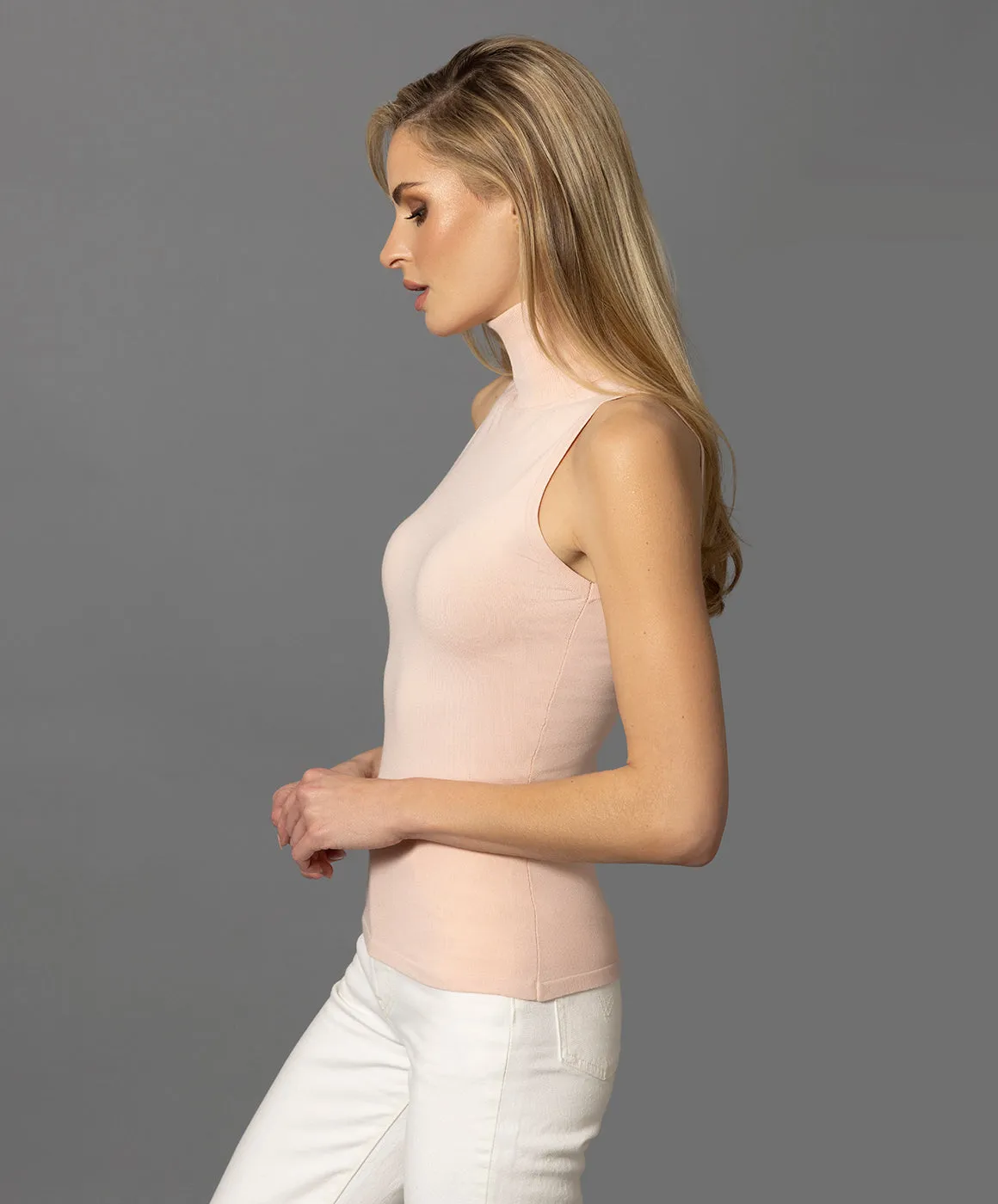 The Sleeveless Turtleneck