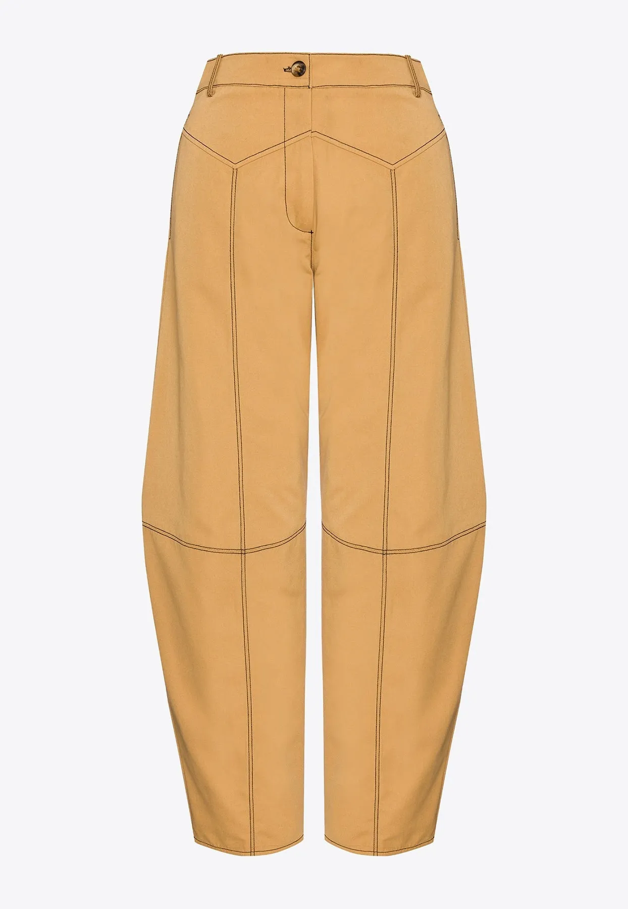 Topstitching Conic Pants